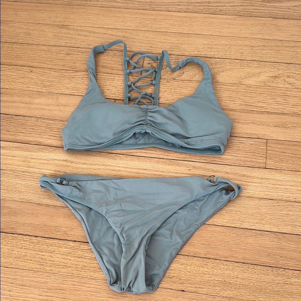 Stylish Blue Bikini Set